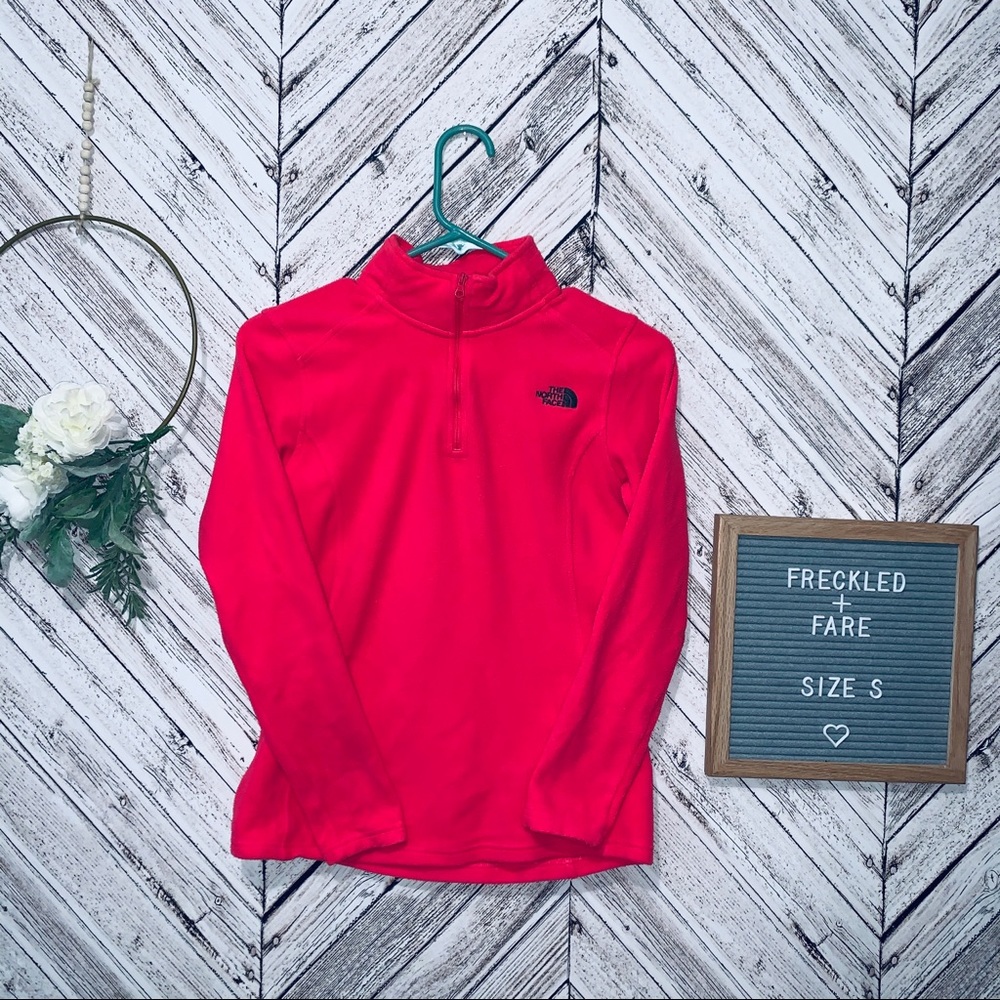 The North Face Jacket in hot pink